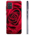 Samsung Galaxy A71 TPU Suojakuori - Ruusu