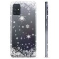 Samsung Galaxy A71 TPU Suojakuori - Lumihiutaleet