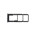 Samsung Galaxy A9 (2018) SIM & MicroSD Korttipaikka GH98-43612A - Musta