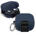 Samsung Galaxy Buds 4/4 Pro Tech-Protect Slim Hook -kotelo - Tummansininen