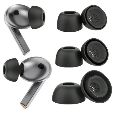Samsung Galaxy Buds3 Pro Ahastyle WG173 silikoniset korvanapit - harmaa