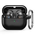 Samsung Galaxy Buds3 Pro Silikonikotelo Karabiinilla