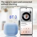 Samsung Galaxy Buds3/Buds3 Pro Silikonikotelo Karabiinilla - Vihreä