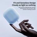 Samsung Galaxy Buds3/Buds3 Pro Silikonikotelo Karabiinilla - Vihreä