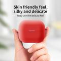 Samsung Galaxy Buds3/Buds3 Pro Silikonikotelo Karabiinilla - Vihreä