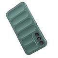 Samsung Galaxy F34/M34 5G Rugged TPU Suojakuori - Vaaleanharmaa