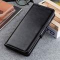 Samsung Galaxy F34/M34 5G Lompakkokotelo Magneettisella Sulkijalla - musta