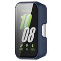 Samsung Galaxy Fit3 Muovikotelo Panssarilasi - Tummansininen