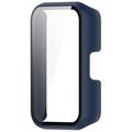 Samsung Galaxy Fit3 Muovikotelo Panssarilasi - Tummansininen
