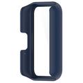 Samsung Galaxy Fit3 Muovikotelo Panssarilasi - Tummansininen