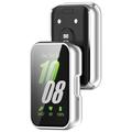 Samsung Galaxy Fit3 Muovikotelo Panssarilasi - 9Hlla Panssarilasi - 9H - Hopea