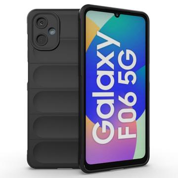 Samsung Galaxy M06/F06 5G Rugged TPU Suojakuori - Musta