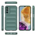 Samsung Galaxy M15/F15 Rugged TPU Suojakuori - Vihreä
