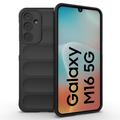 Samsung Galaxy M16/F16 Rugged TPU Suojakuori - Musta