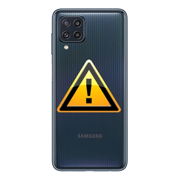 Samsung Galaxy M32 Takakannen Korjaus - Musta