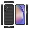 Samsung Galaxy M35 Rugged TPU Suojakuori - Musta