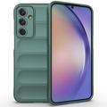Samsung Galaxy M35 Rugged TPU Suojakuori - Vihreä