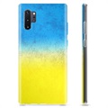 Samsung Galaxy Note10+ TPU Kotelo Ukrainan Lippu - Kaksisävyinen