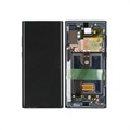 Samsung Galaxy Note10+ Etukuori & LCD Näyttö GH82-20838A - Musta