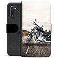 Samsung Galaxy Note10+ Premium Lompakkokotelo - Moottoripyörä