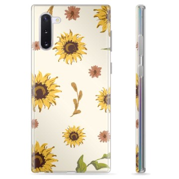 Samsung Galaxy Note10 TPU Suojakuori - Auringonkukka