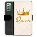 Samsung Galaxy Note20 Premium Lompakkokotelo - Kuningatar