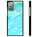 Samsung Galaxy Note20 Suojakuori - Sininen Marmori