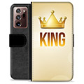 Samsung Galaxy Note20 Ultra Premium Lompakkokotelo - Kuningas