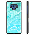 Samsung Galaxy Note9 Suojakuori - Sininen Marmori