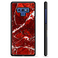 Samsung Galaxy Note9 Suojakuori - Punainen Marmori