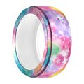 Samsung Galaxy Ring naarmuuntumaton silikonikotelo - Koko: 6/7/8/9 - Tähtitaivas