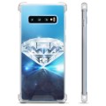 Samsung Galaxy S10+ Hybrid Suojakuori - Timantti