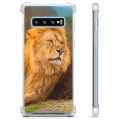Samsung Galaxy S10+ Hybrid Suojakuori - Leijona