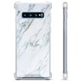 Samsung Galaxy S10+ Hybrid Suojakuori - Marmori