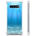 Samsung Galaxy S10+ Hybrid Suojakuori - Meri