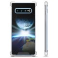 Samsung Galaxy S10+ Hybrid Suojakuori - Avaruus