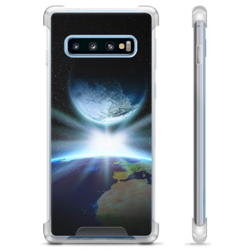 Samsung Galaxy S10+ Hybrid Suojakuori - Avaruus