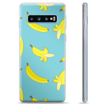 Samsung Galaxy S10+ TPU Suojakuori - Banaanit