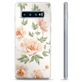 Samsung Galaxy S10+ TPU Suojakuori - Kukka