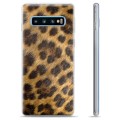 Samsung Galaxy S10 TPU Suojakuori - Leopardi