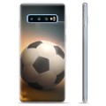 Samsung Galaxy S10 TPU Suojakuori - Jalkapallo
