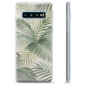 Samsung Galaxy S10+ TPU Suojakuori - Trooppinen