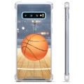Samsung Galaxy S10+ Hybrid Suojakuori - Koripallo