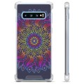 Samsung Galaxy S10+ Hybrid Suojakuori - Värikäs Mandala