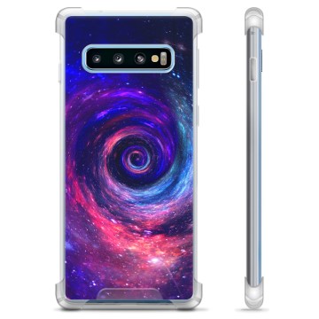 Samsung Galaxy S10+ Hybrid Suojakuori - Galaksi