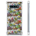 Samsung Galaxy S10+ Hybrid Suojakuori - Graffiti
