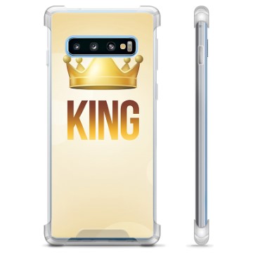 Samsung Galaxy S10+ Hybrid Suojakuori - Kuningas