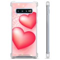 Samsung Galaxy S10+ Hybrid Suojakuori - Rakkaus