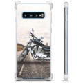 Samsung Galaxy S10+ Hybrid Suojakuori - Moottoripyörä