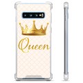Samsung Galaxy S10+ Hybrid Suojakuori - Kuningatar